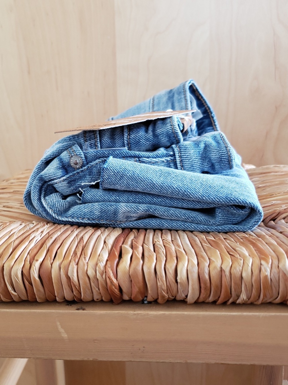 Kensie Denim Mini Skirt Size 6 NEW!